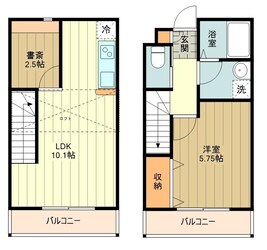 Rete中野上町の物件間取画像